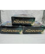 Lot Of (3) *Empty Box* Alpha Clash The Awakening TCG Empty Box - $14.84