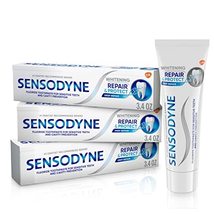 3 x Sensodyne Repair &amp; Protect Whitening Toothpaste for Sensitive Teeth ... - £31.31 GBP