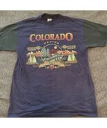 Vintage Rocky Mountain National Park Graphic Shirt Mens Sz Large 90s Mad... - $258.26 MXN