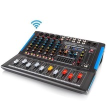 Pyle PMXU67BT Bluetooth 6 Ch. Studio DJ Controller Audio Mixer Console System - £227.75 GBP