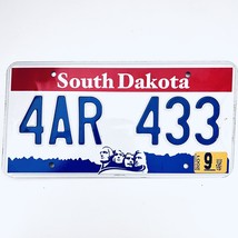 2001 United States South Dakota Mount Rushmore Passenger License Plate 4AR 433 - £13.35 GBP