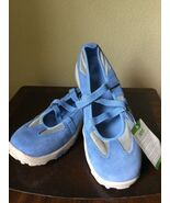 LANDS' END Big Girl SHOES Size: 6 (EU 38) New SHIP FREE Blue MARY JANE - $59.99