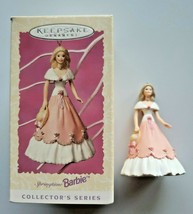 1997 Collector's Hallmark Keepsake Christmas Ornament Springtime Barbie U50/8642 - £10.21 GBP