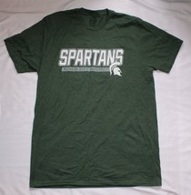 Michigan State Spartans T-Shirt Men&#39;s Adult Large 42/44 Green Rivalry Threads 91 - £15.68 GBP