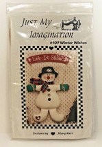 Just My Imagination #107 Winter Wishes Let It Snow Snowman Designs by Ma... - $8.90