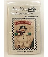 Just My Imagination #107 Winter Wishes Let It Snow Snowman Designs by Ma... - $12.17 CAD