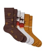 Urban Outfitters Yellowstone Cow Bull Skull Western Crew Sock Gift Box - 3 Pack - $19.79