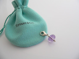 Tiffany &amp; Co Amethyst Pendant Birth Month Charm 4 Necklace Bracelet Feb ... - £341.52 GBP