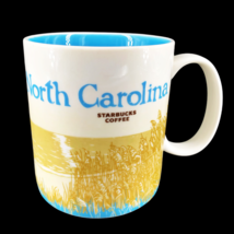 STARBUCKS North Carolina 16 oz Coffee Mug Collector Series Global City C... - £11.76 GBP