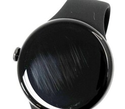 Google Pixel Watch 3 LTE 45mm Matte Black Obsidian Band GA05773-US image 3