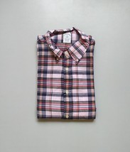 Brooks Brothers Check Plaid Long Sleeve Button Down Cotton  Shirt FTP 0009 - $62.37