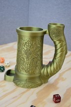 Disobedience Goat dice tower mug with built-in can holder - Tabletop RPG... - $26.17