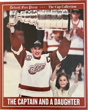 Detroit Red Wings, Steve Yzerman &amp; daughter, Cup Collection Det Free Pre... - $14.99