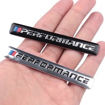 Performance Motor  Logo  Sticker Aluminum Emblem Grill  for  E34E36E53E60E90F10  - $73.59