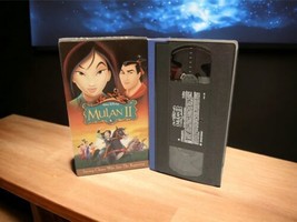 Walt Disney Mulan II 2 VHS Movie Rare 2005 Video Tape Animated Classic Tested! - £18.64 GBP