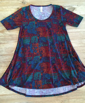 LuLaRoe PERFECT T Multicolor A Line Swing Tunic Top Shirt Size XXS NEW - £14.89 GBP