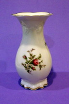 Vintage Rosenthal Germany Moliere Pattern Moosrose # 2984 11 Porcelain Bud Vase - £51.95 GBP