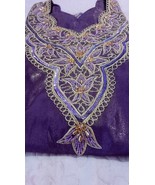 Algerian Luxury Traditional Cocktail Dress – Handmade Embroidery, Weddin... - $479.90 CAD