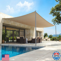 VICLLAX 90% Shade Fabric Sun Shade Cloth with Reinforced Grommets &amp; D-Ri... - $79.04