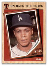 1987 Topps Maury Wills  Los Angeles Dodgers #315 Baseball card   M32P1 - £0.80 GBP