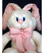 Commonwealth Hot Puffs Bunny Rabbit Plush Puffalump White Pink Stuffed A... - €0,00 EUR