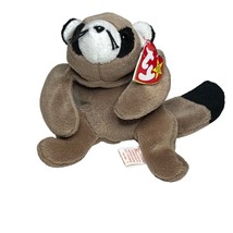 Ty Original Beanie Baby Ringo Racoon Brown 7/14/1995 Style #4014 - $92.70 MXN