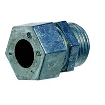 Sigma Electric ProConnex 49211 Strain Relief Cord Connector 1/2-Inch, 1-Pack Sil - $5.45