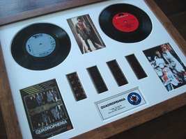 The Who Quadrophenia vinyl 35mm film cell framed montage - $149.99