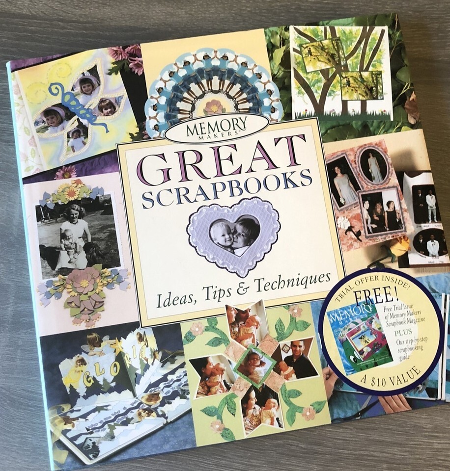 Great Scrapbooks Ideas, Tips &amp; Techniques Scrapbooking Book - $11.95