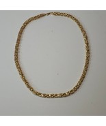 Authenticity Guarantee 
14K Yellow Gold 19.5 in HOLLOW BYZANTINE Chain Neckla... - $1,495.00