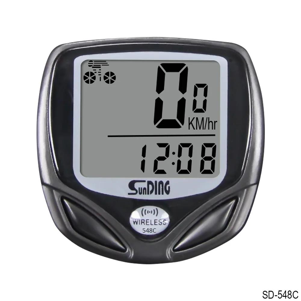 10Pcs/lot Car SD-548c Wired Speed Meter SD-548C Wireless Digital Bike Co... - $336.30
