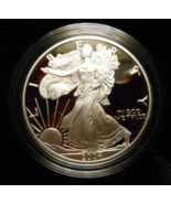 2004-W Proof Silver American Eagle 1 oz coin w/box &amp; COA - 1 OUNCE - $85.00