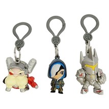Overwatch Backpack Hanger Keychain Lot of 3 TORBJORN, ANA, &amp; REINHARDT B... - $109.97 MXN