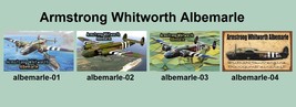1 Vintage Warplane Armstrong Whitworth Albemarle Magnet - Read Descripti... - $7.99