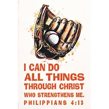 Itty Bitty Baseball Cards With Inspirational Scripture - £7.87 GBP