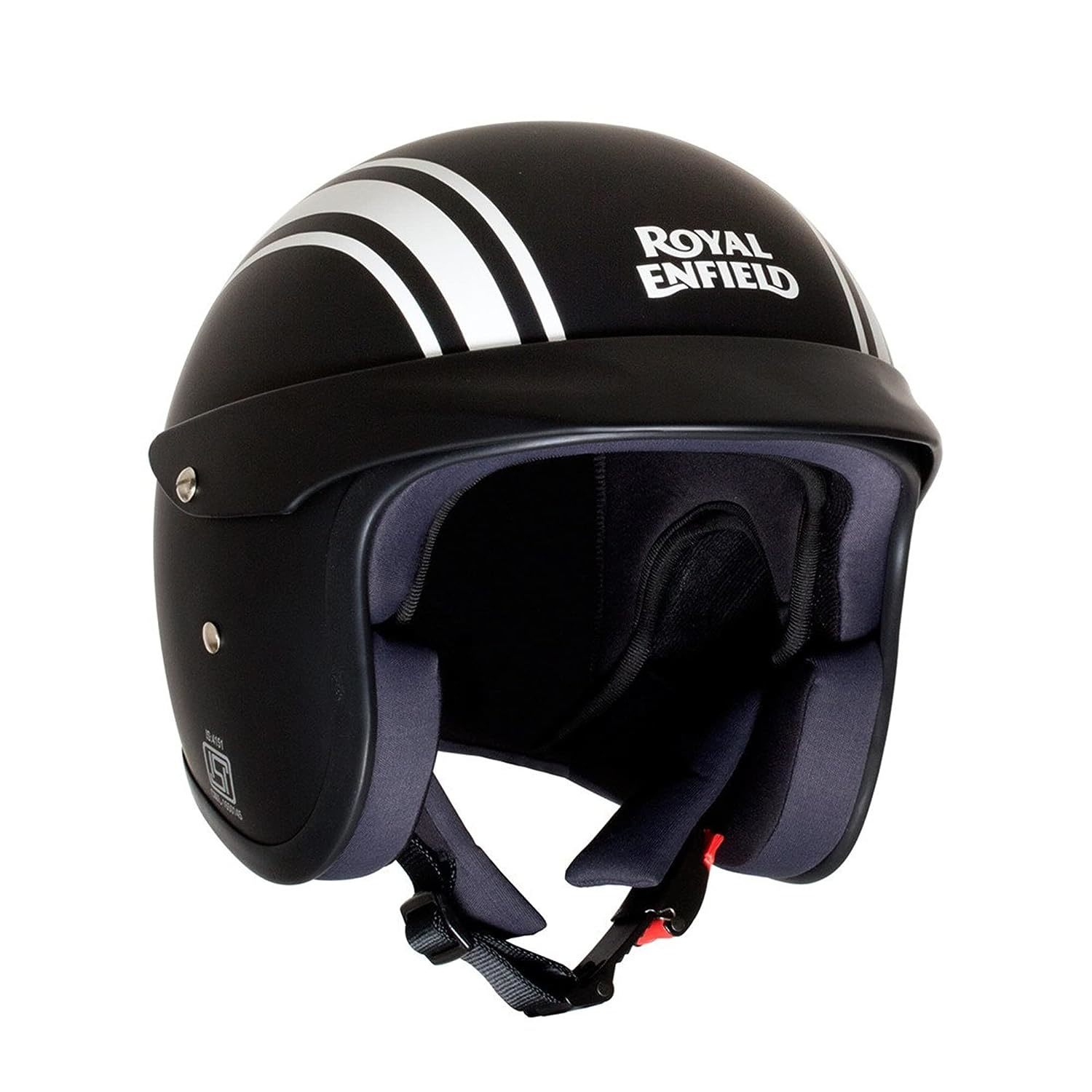 Royal Enfield Open Face Helmet Matt Black - $139.99