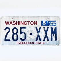 2016 United States Washington Evergreen Passenger License Plate 285-XXM - £14.78 GBP
