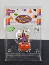 Lemax Sugar &#39;N Spice 2005 Halloween Figurine Gingerwitch w/Croissant Moon #52005 - £7.35 GBP