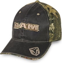 Dodge Ram Weathered Cap with Mossy Oak Back  - $18.99