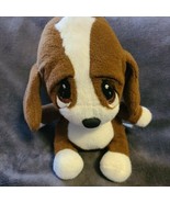 DanDee Sweet Sad Eyes Dog Plush Stuffed Animal Toy 7" - £11.98 GBP