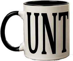 11 Ounce UNT with Black Handle Coffee Mug - Custom Coffee / Tea Cups - D... - £10.44 GBP