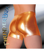 Thunderbox Chrome Metal Copper Gladiator Shorts  Dancers Costume Theater... - $30.00