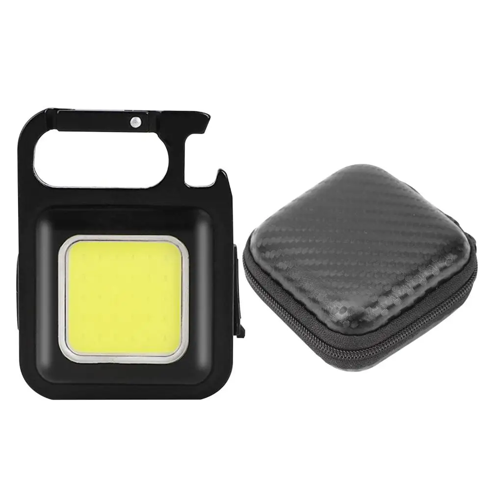 Multifunctional Mini Flashlight Super Bright COB Emergency Light Portable Keycha - £120.89 GBP