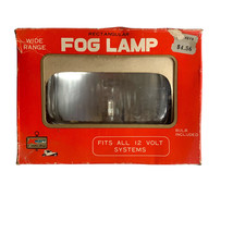 Kmart Wide Range Rectangular Fog Lamp Light 12 Volt System Vintage - £40.44 GBP