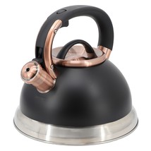 Mr. Coffee Flintshire 2.2 Quart Stainless Steel Whistling Tea Kettle in ... - $65.92