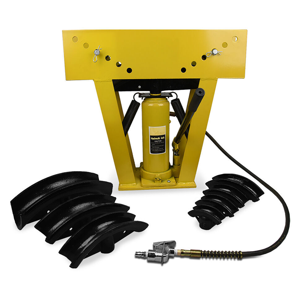 16 TON AIR HYDRAULIC PIPE TUBE BENDER BENDING w/ 8 DIES INCLUDED 1/2&quot; to... - $439.44