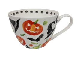 Portobello By Design Halloween Pumpkins Jumbo Mug Cup Bone China England... - $19.99