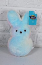 PEEPS Tie Dye Easter Bunny Fuzzy Plush Stuffed Animal 8&quot; NWT - £11.67 GBP