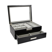 Decorebay Super Star Luxury Watch &amp; Sunglasses Display Case &amp; Jewelry Or... - £55.77 GBP