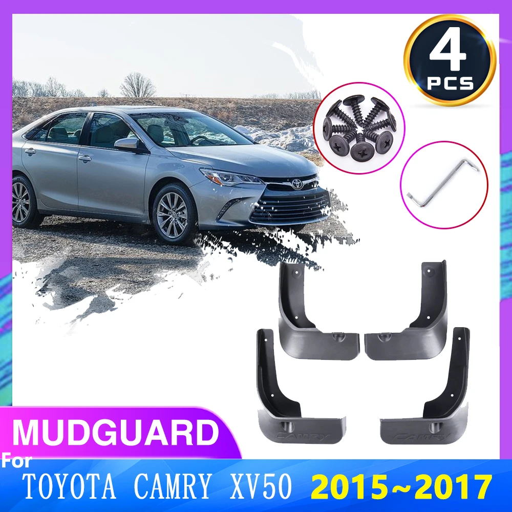 For Toyota Camry XV50 2015 2016 2017 Mudguards Splash Guard Fenders Wheels Front - £21.55 GBP